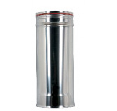 ΚΑΜΙΝΑΔΑ INOX Φ.80 1Μ