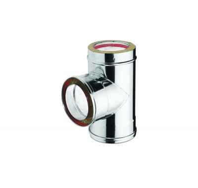 ΤΑΦ Φ150-200 90 μοίρες ΙΝΟΧ
