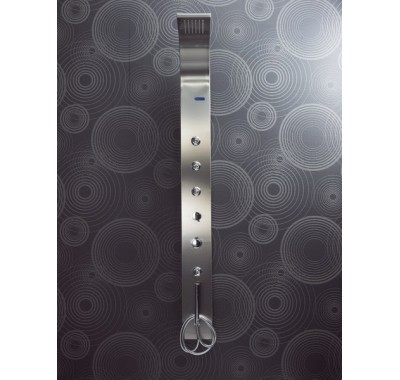 SANITEC ΣΤΗΛΗ ΝΤΟΥΖ ΥΔΡΟΜΑΣΑΖ Α-303 INOX