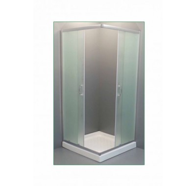 ASCOT-MAT - ΚΑΜΠΙΝΑ 4/ΓΩΝΗ ΣΧΕΤΗ 80*80 ΧΡΩΜΕ - ΓΥΑΛΙ MAT