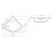PYRAMIS PRIMROSE ΜΠΑΝΙΕΡΑ 130X130 ΛΕΥΚΗ