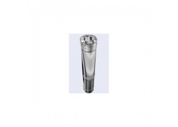 ΤΗΛΕΣΚΟΠΙΚΟ ΣΤΟΙΧΕΙΟ Φ80-130 0.30m-0.45m INOX