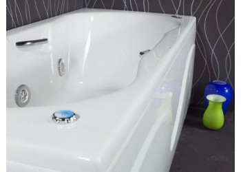 SANITEC CAROLINA ΜΠΑΝΙΕΡΑ ΥΔΡΟΜΑΣΑΖ 170X75cm 