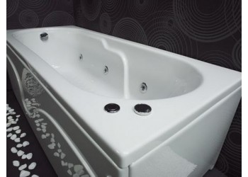 SANITEC GLORIA ΜΠΑΝΙΕΡΑ ΥΔΡΟΜΑΣΑΖ 160X70cm 