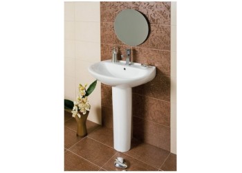 VITRUVIT ΣΕΤ ΝΙΠΤΗΡΑΣ ΜΕ ΚΟΛΩΝΑ ΛΕΥΚΟΣ 46X32 ECALI