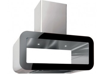 PYRAMIS CORSO ΑΝΟΞΕΙΔΩΤΟ & ΜΑΥΡΟ ΓΥΑΛΙ 90cm