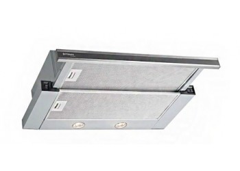 PYRAMIS ECOLINE ΣΥΡΟΜΕΝΟΣ ΑΝΟΞΕΙΔΩΤΟΣ ΜΕ ΜΑΥΡΟ ΓΥΑΛΙ 60cm